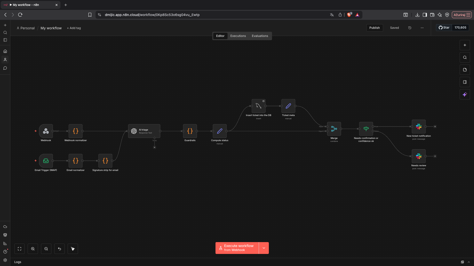 HelpBot workflow overview